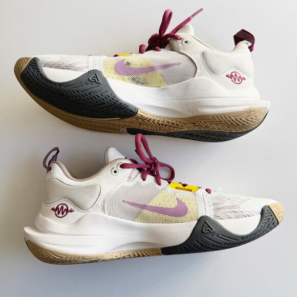 Nike Mens Giannis Immortality 2 Basketball Shoes Sail Grey Rattan Size 8.5 - Picture 4 of 8